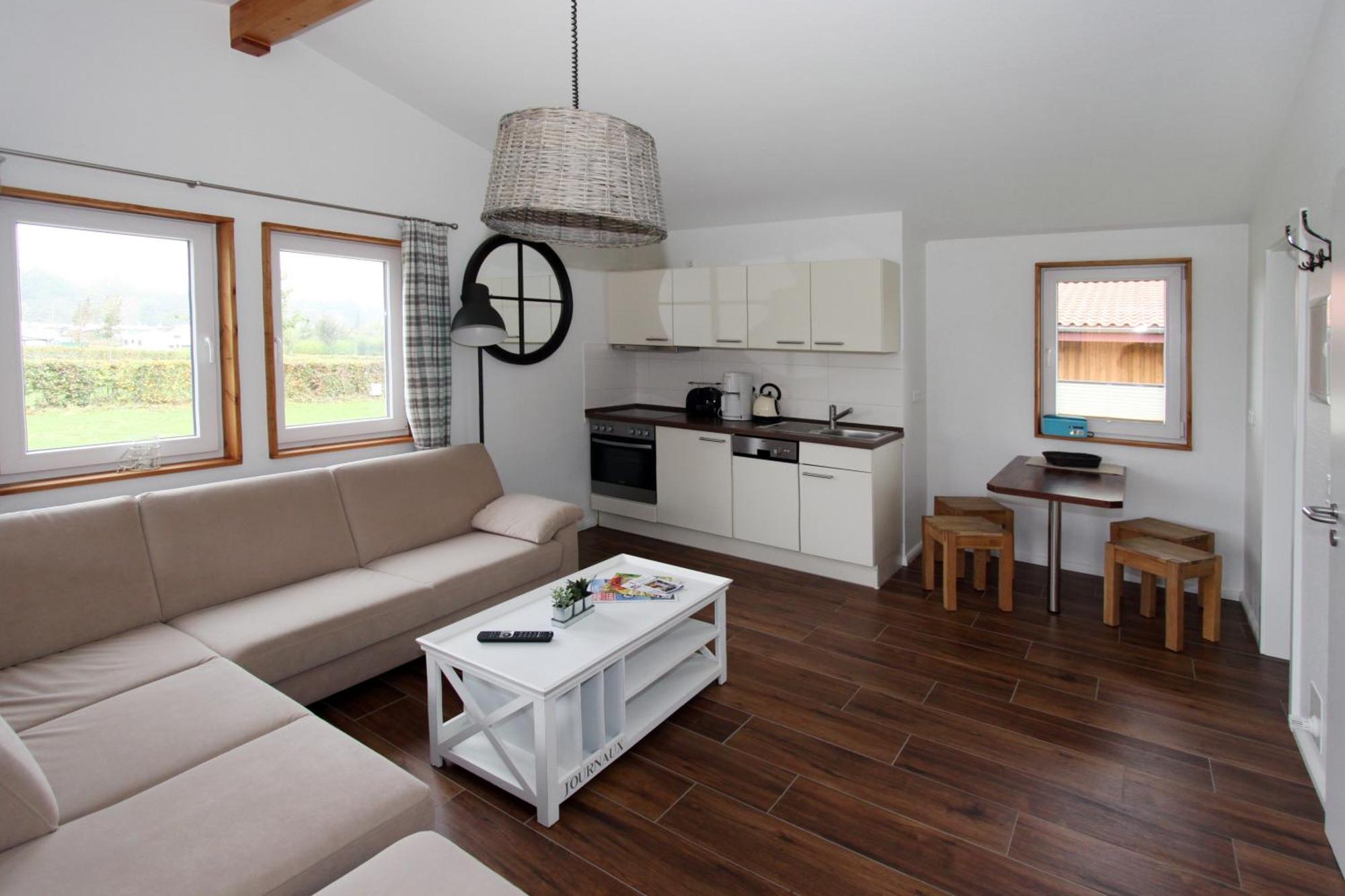 Ferienhaus 4 Campingpark Waldesruh Behrensdorf Exterior foto